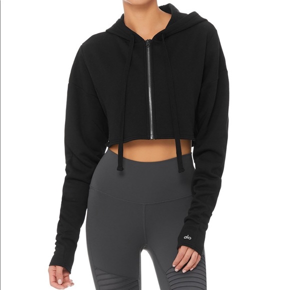 alo extreme crop jacket